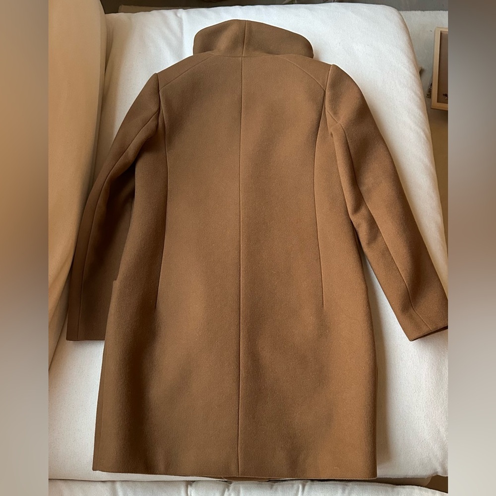 Aritzia Wilfred Wool Cocoon Coat Camel Version 1 - Picture 5 of 11